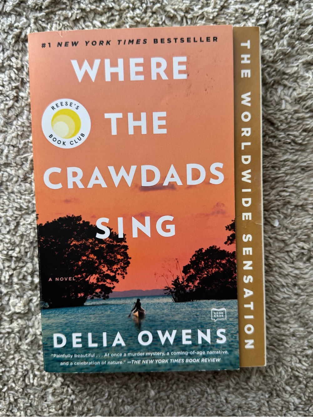 Where the Crawdads Sing by Delia Owens Paperback Reese’s Book Club Edition